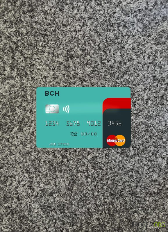 Angola Banco Comercial do Huambo mastercard photolook recto